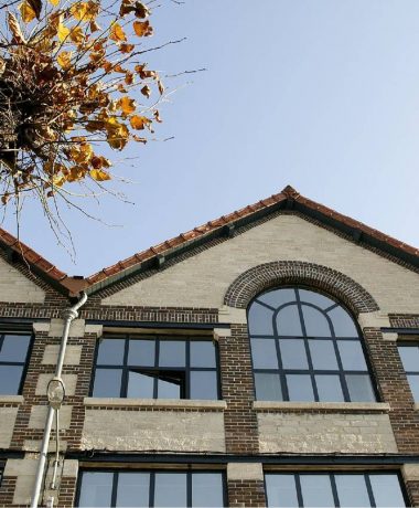 Het pad van de schoorstenen