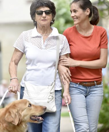 Ontvangst van personen met een beperking