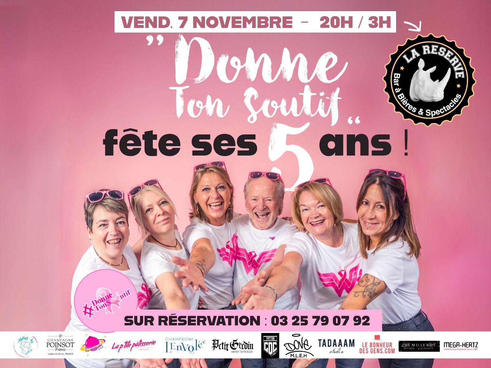 Donne ton Soutif fête ses 5 ans