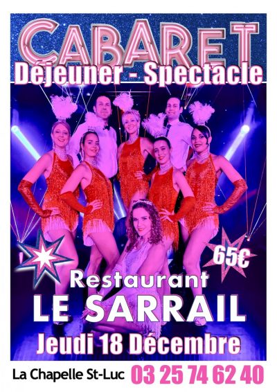 Déjeuner-Spectacle “Cabaret Show”