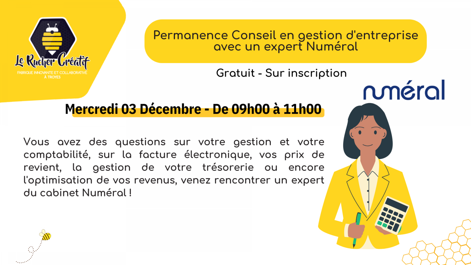 Permanence Conseil en gestion d’entreprise