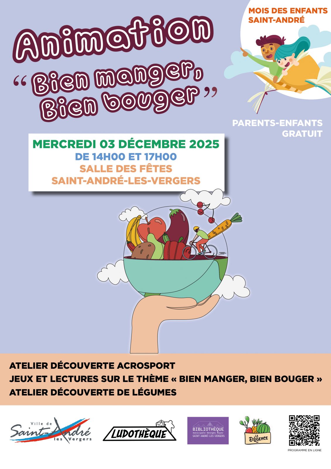 Animation : « Bien-manger, Bien-bouger »