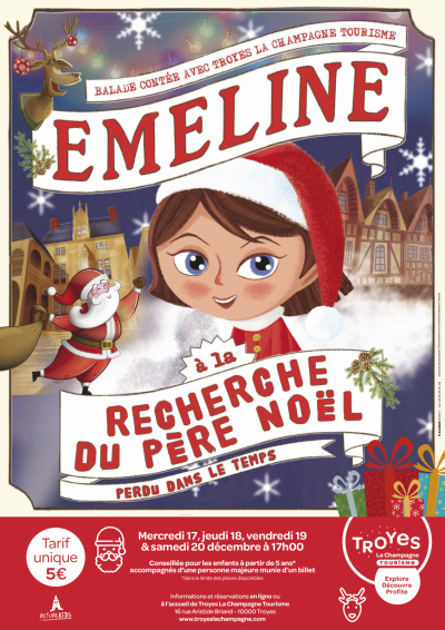 Balade contée « Emeline à la recherche du Père Noël perdu dans le temps »
