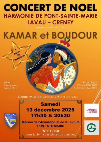 Concert de Noël – Kamar et Boudour