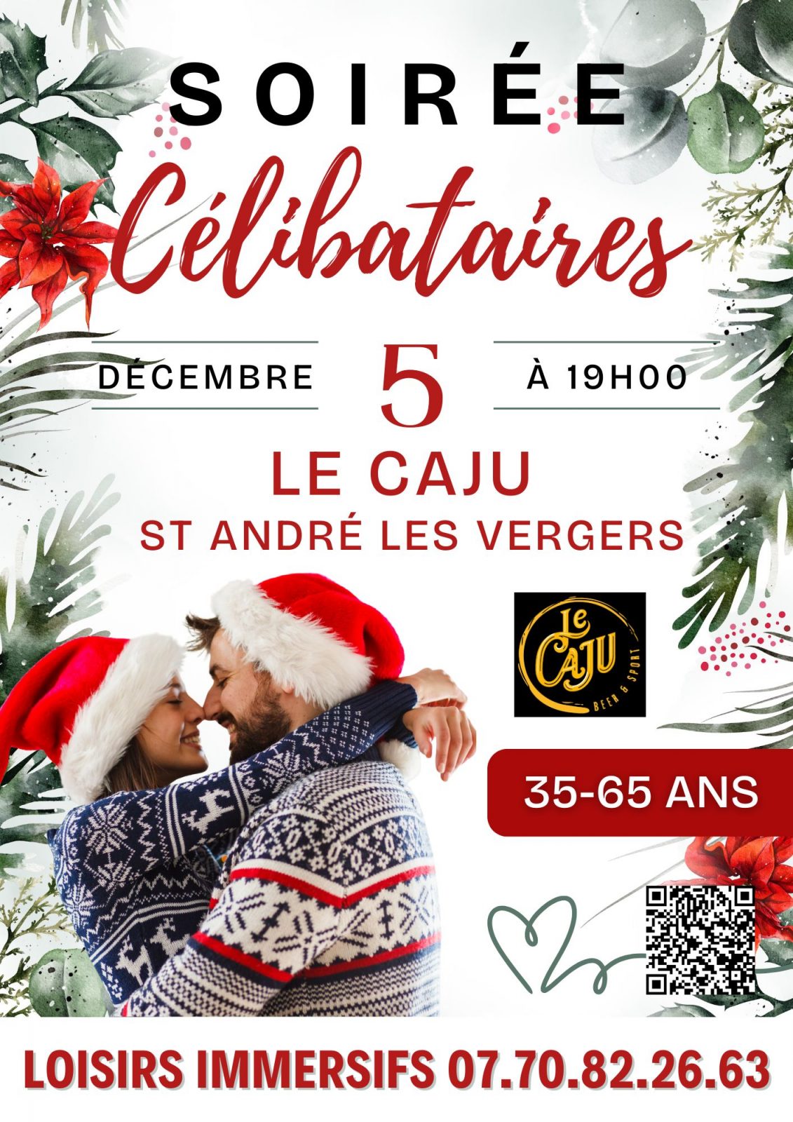 Le Bal de Noël des Célibataires – Chic & Élégant