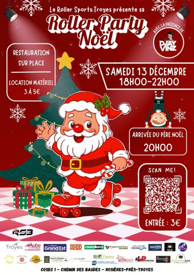 Roller Party de Noël