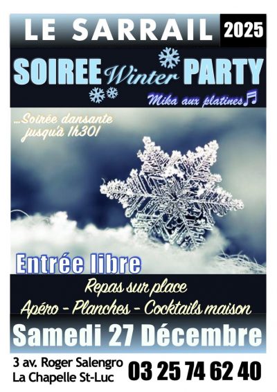 Soirée “Winter Party”