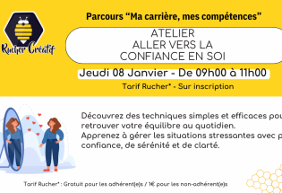 Atelier “Aller vers la Confiance en soi”