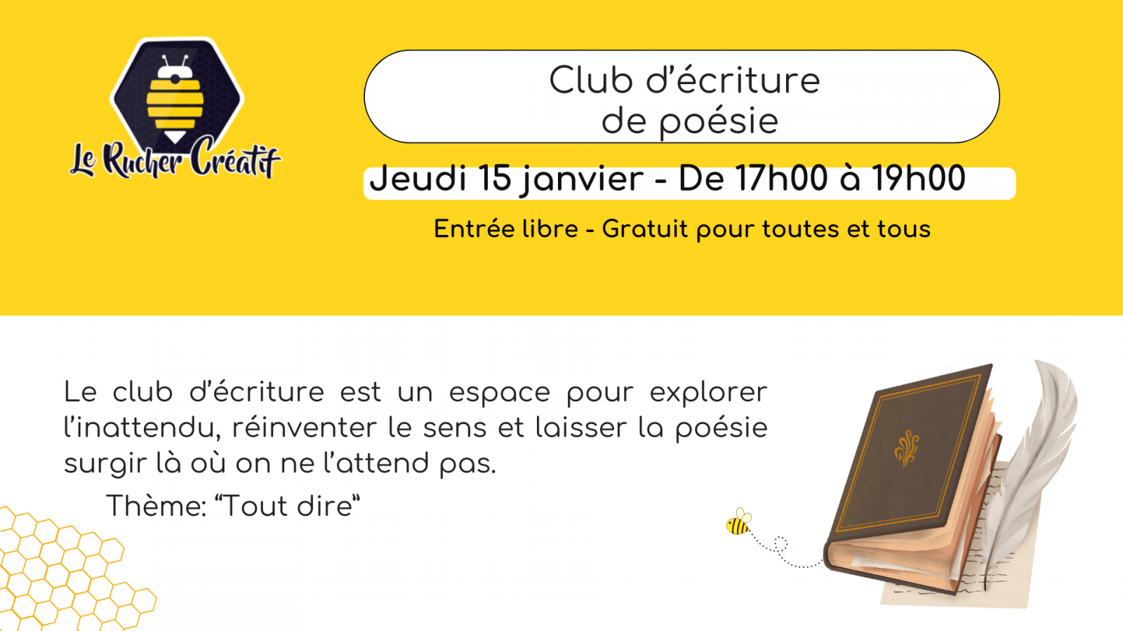 Club d’Ecriture de Poésie