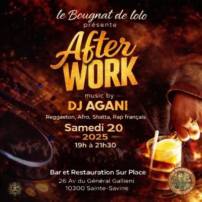Afterwork – Music by DJ Agani