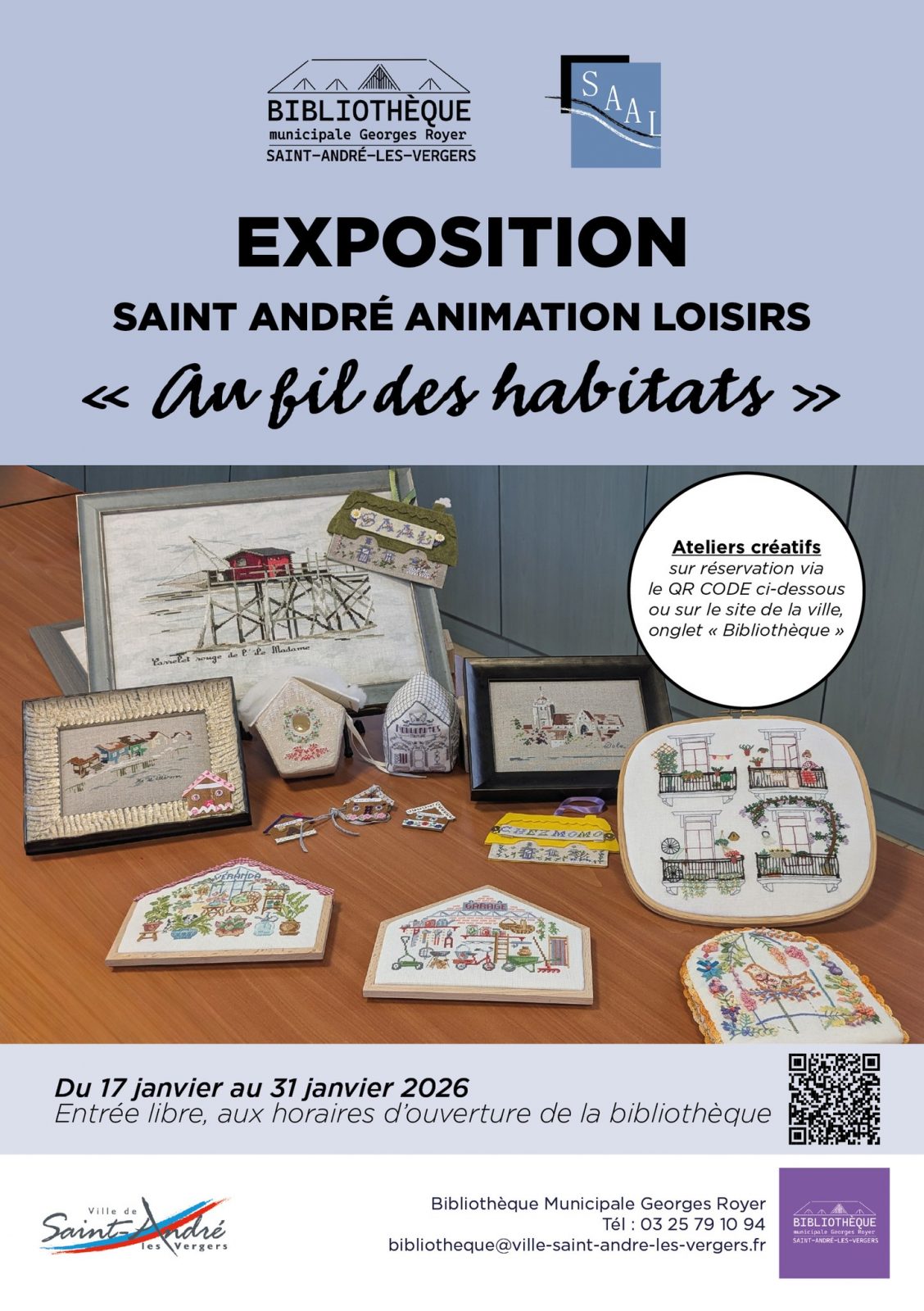 Exposition “Au fil des habitats”