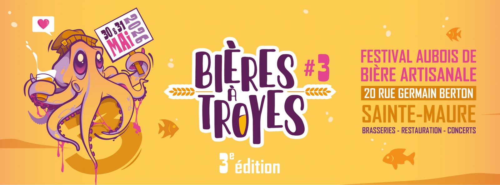 “Bières à Troyes #3” – Festival aubois de la bière artisanale