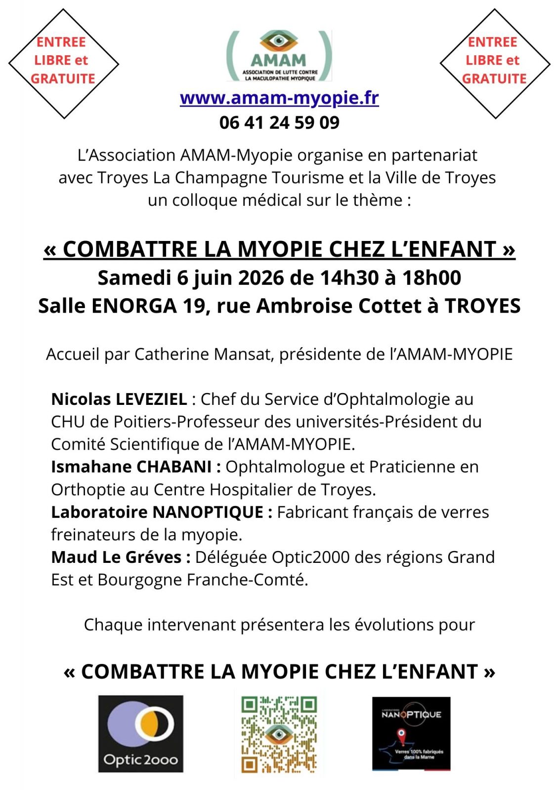 Combattre la myopie chez l’enfant