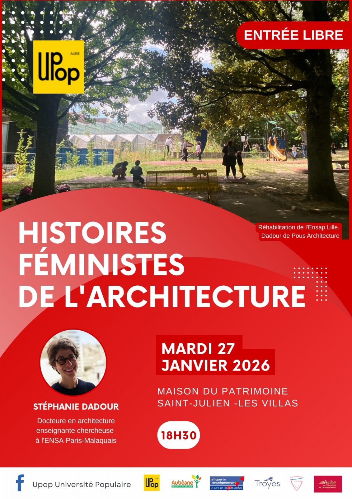 Conférence ” Histoires féministes de l’architecture”