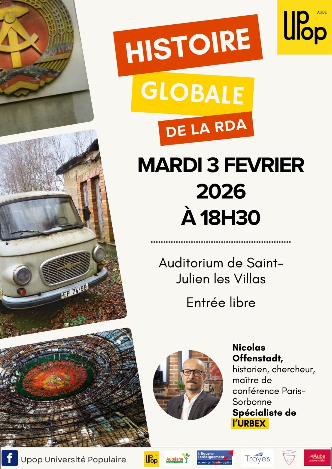 Conférence “Histoire globale de la RDA”