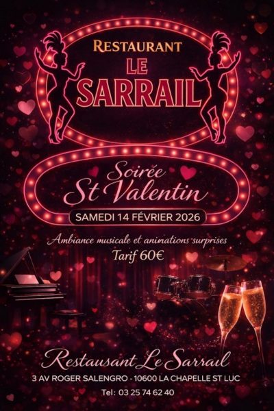 Soirée Saint-Valentin 2026