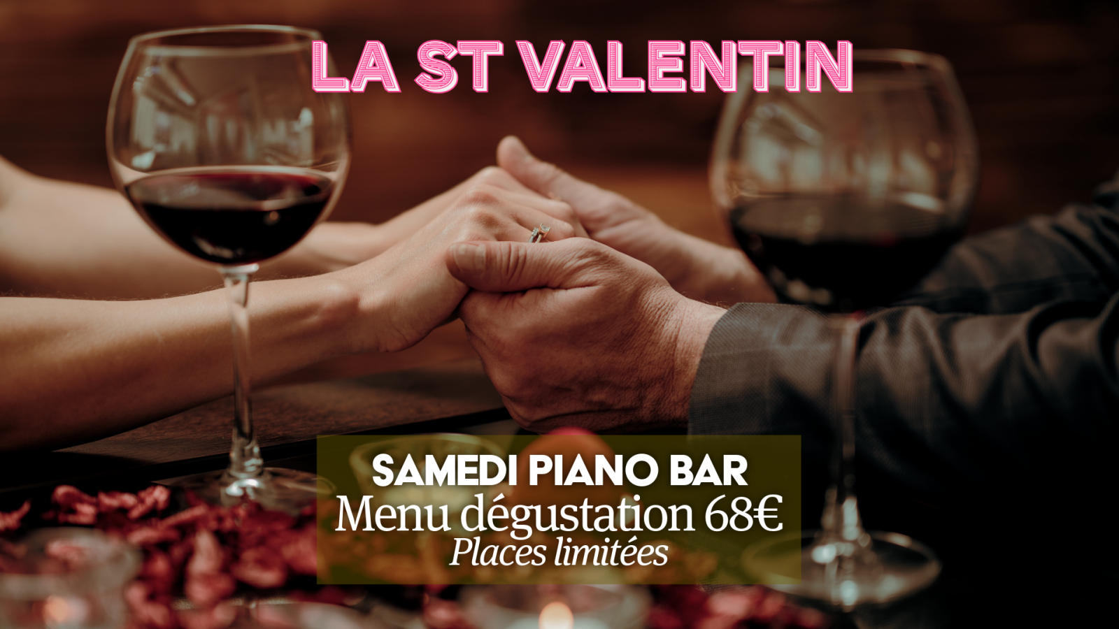 Dîner de la Saint-Valentin – Amour & Gastronomie au Bistro