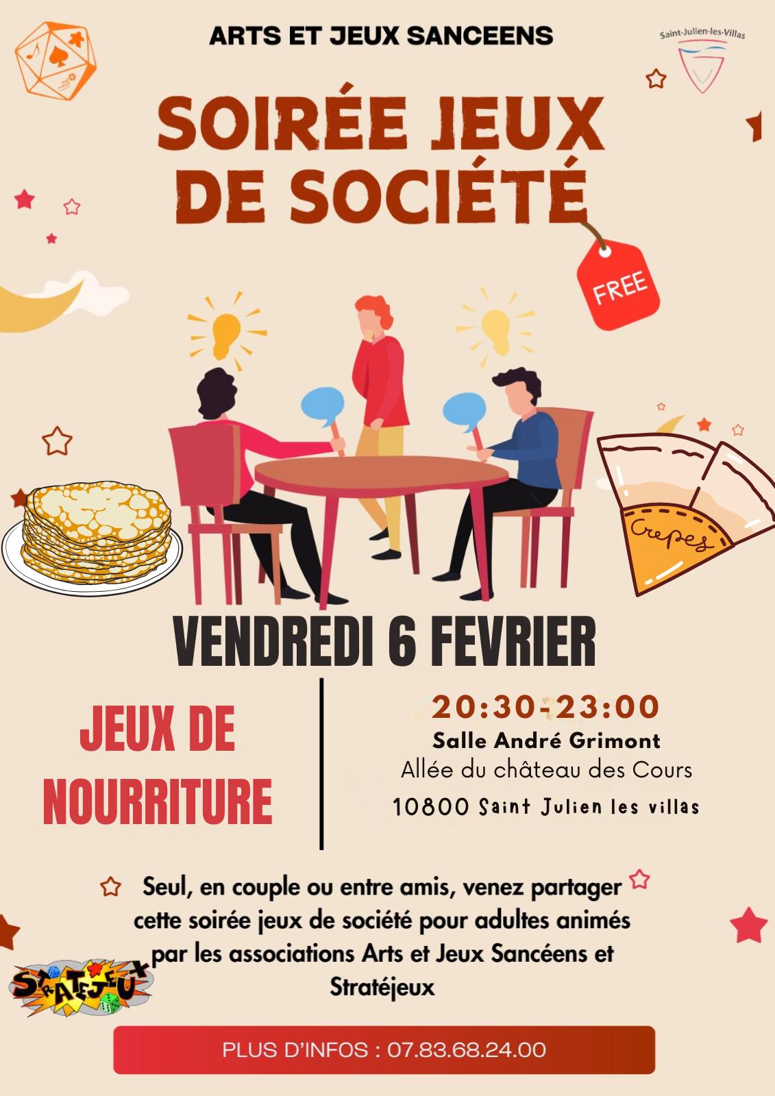 Soirée jeux de société
