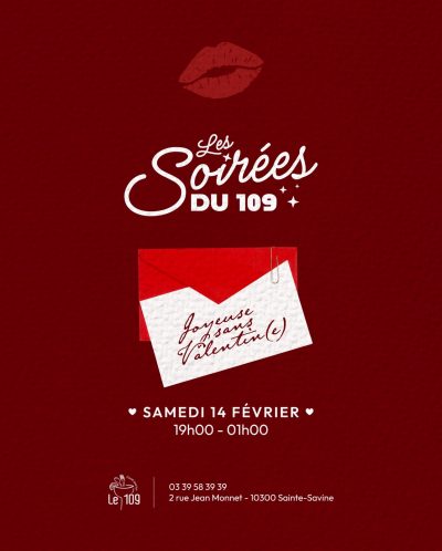 Joyeuse SANS Valentin(e) – La contre-soirée