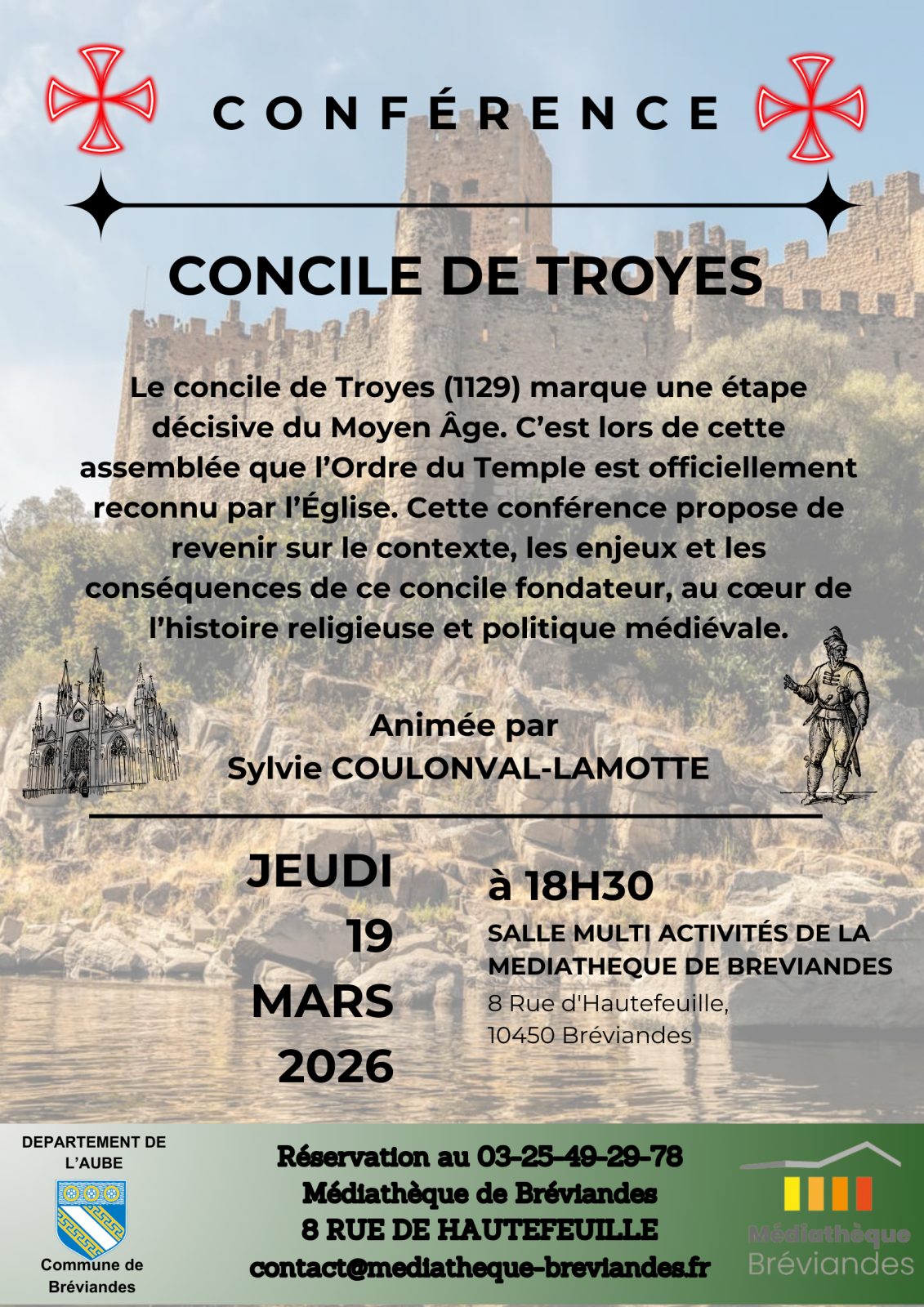 Conférence : “Concile de Troyes”