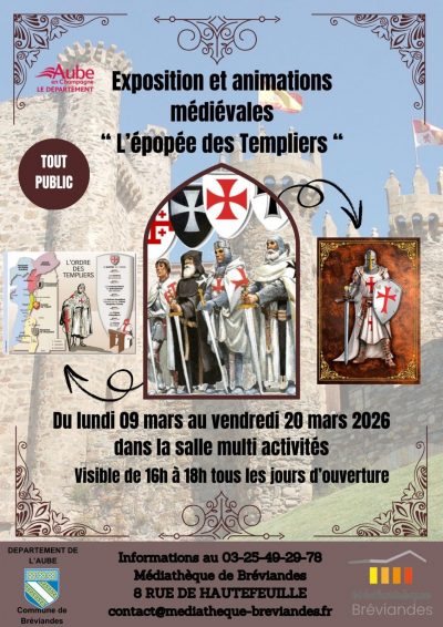 Exposition “L’épopée des Templiers”