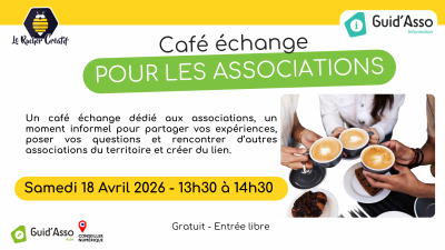 Guid’Asso : Café échange pour les associations