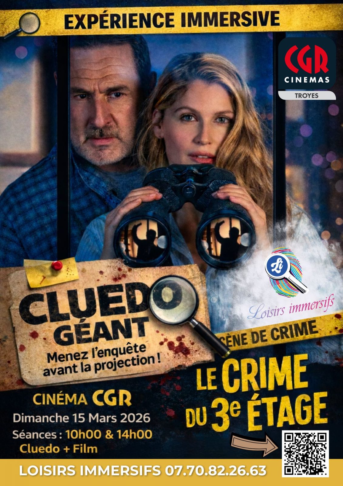 Cluedo Géant CGR Troyes