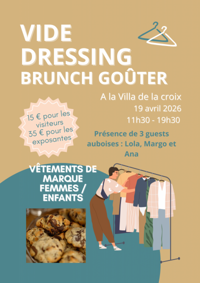 Vide-dressing Brunch & Goûter à la Villa de la Croix
