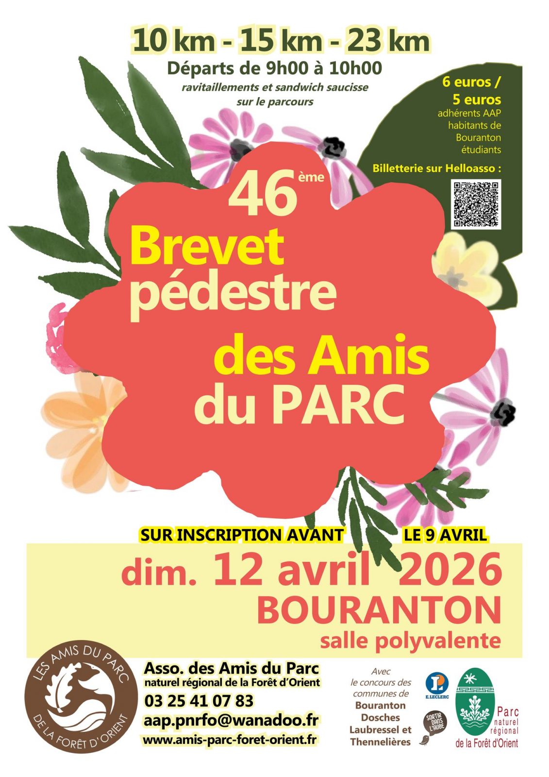 46ème Brevet pédestre des Amis du Parc
