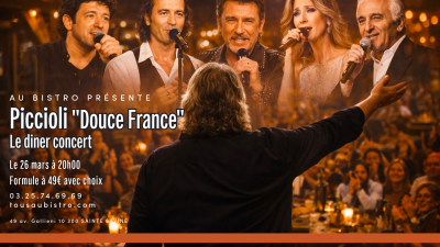 Dîner Concert au Bistro – Piccioli “Douce France”