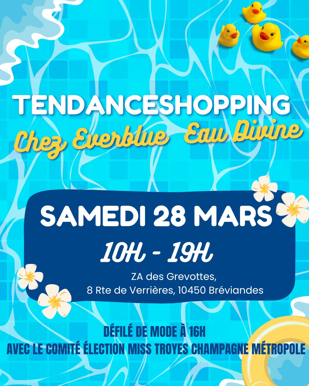 TendanceShopping chez Everblue Eau Divine