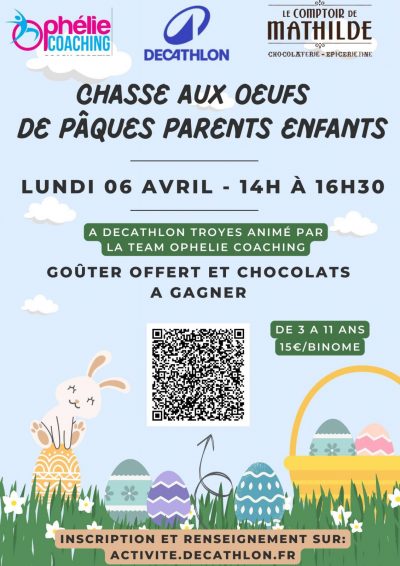 Grande chasse aux œufs de Pâques – Parents & Enfants