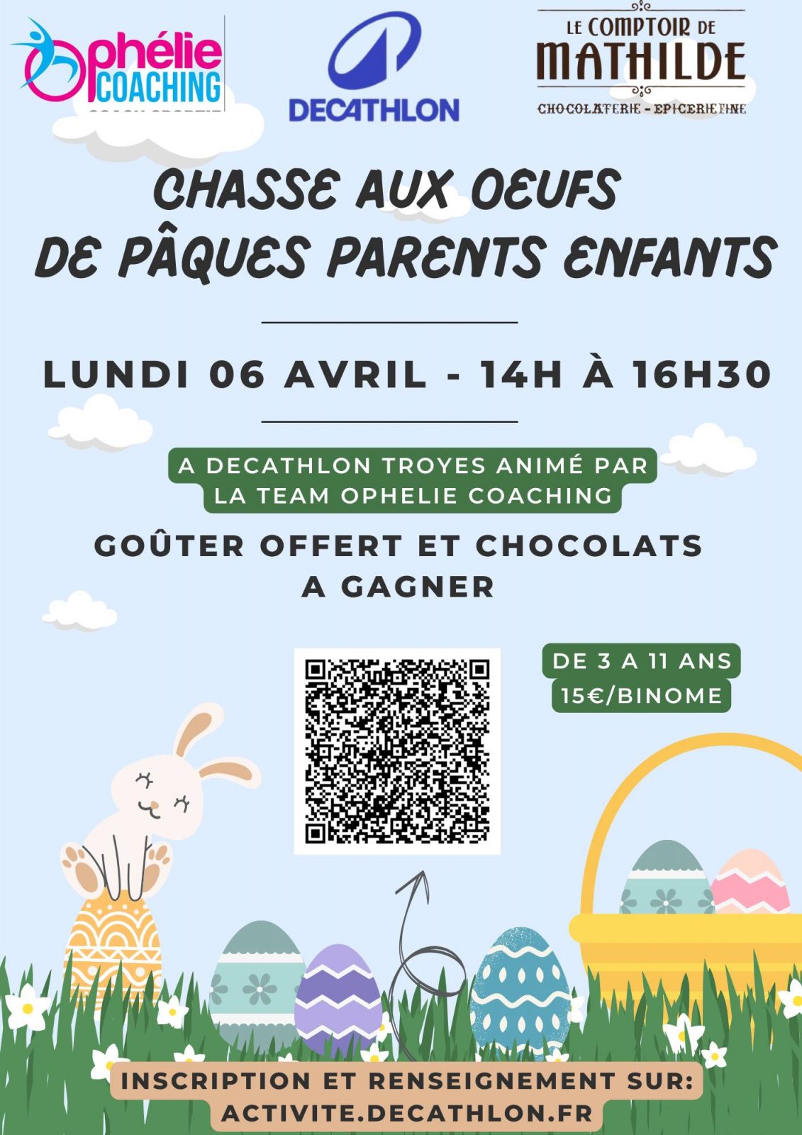 Grande chasse aux œufs de Pâques – Parents & Enfants