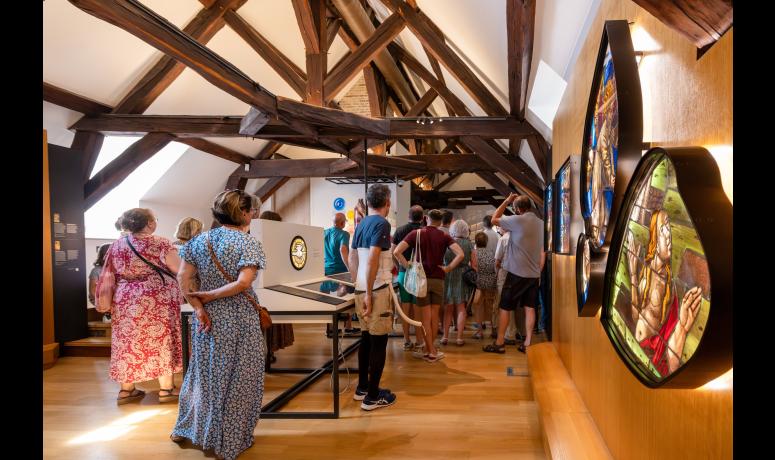 Visite guidée “Maître verrier au temps des Comtes”