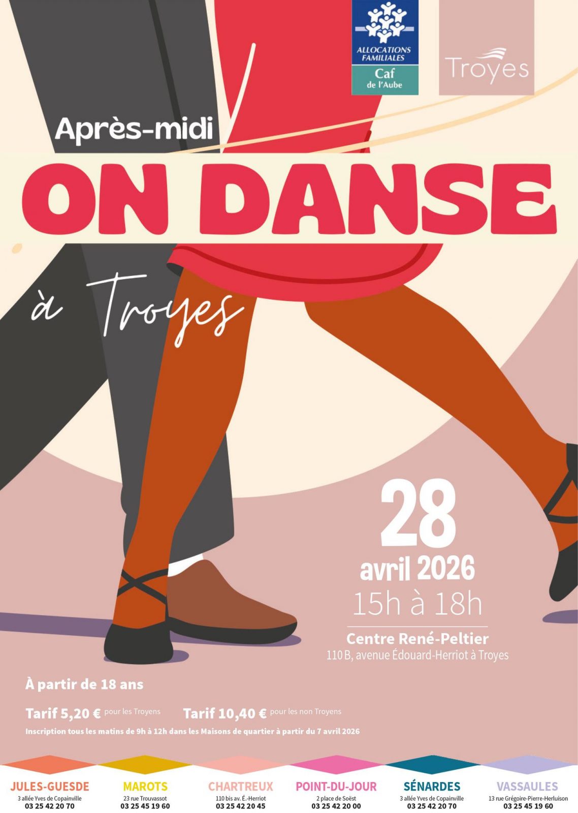 Après-midi : On danse à Troyes