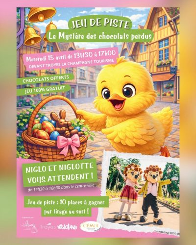 Jeu de piste – Le mystère des chocolats perdus