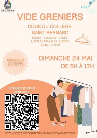 Vide-greniers de l’Ecole Collège Lycée Saint-Bernard