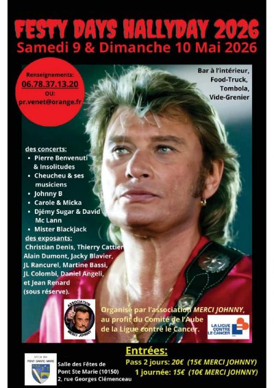 Festy Days Hallyday 2026
