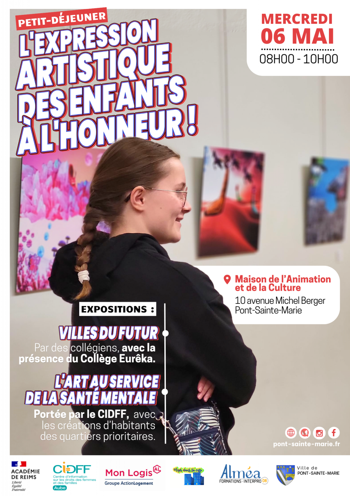 Petit déjeuner : l’expression artistique des enfants à l’honneur