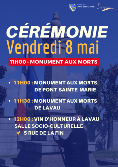 Commémoration de la Victoire du 08 mai