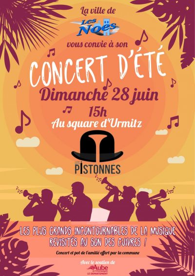 Concert d’été – Les Pistonnés