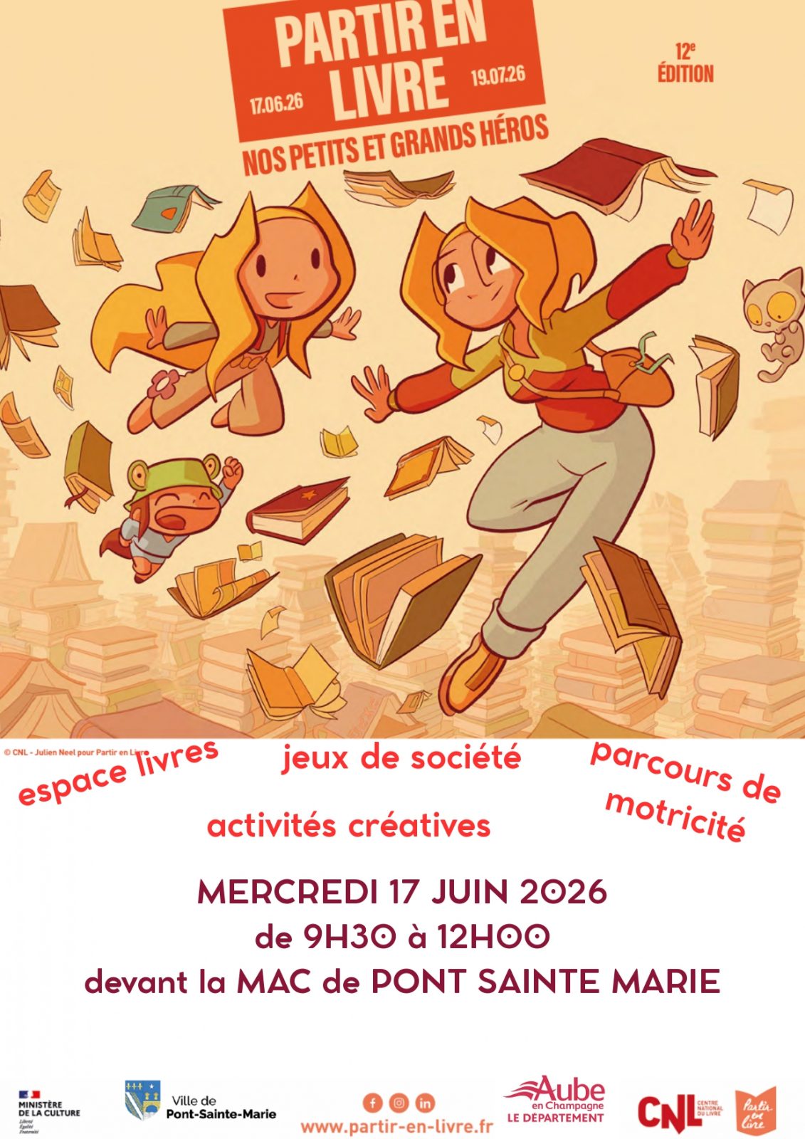 Partir en livre
