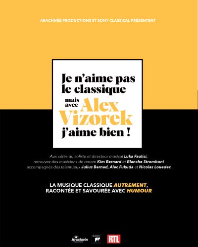 Je n’aime pas le classique mais avec Alex Vizorek j’aime bien