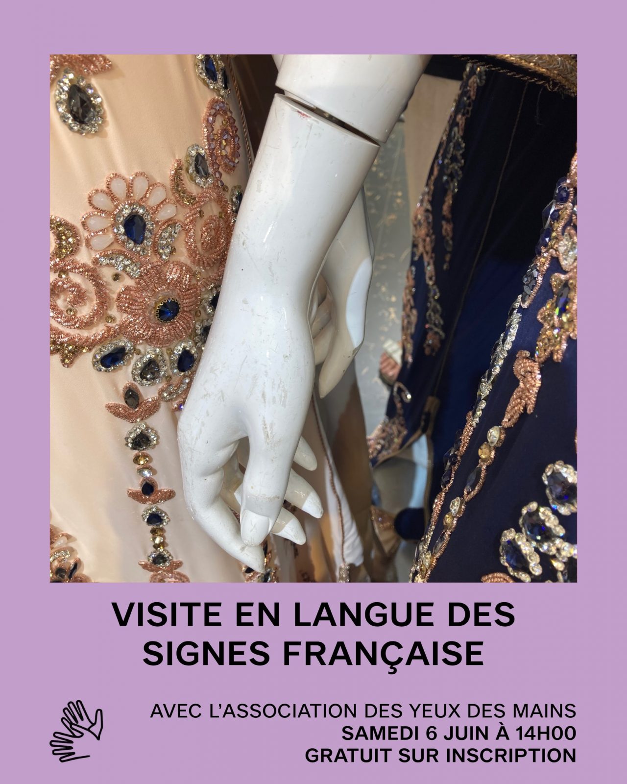Visite de l’exposition “BBR” en LSF