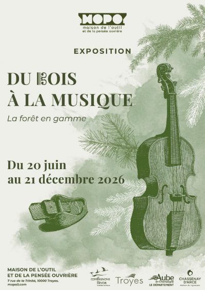 Exposition “Du bois à la musique, la forêt en gamme”