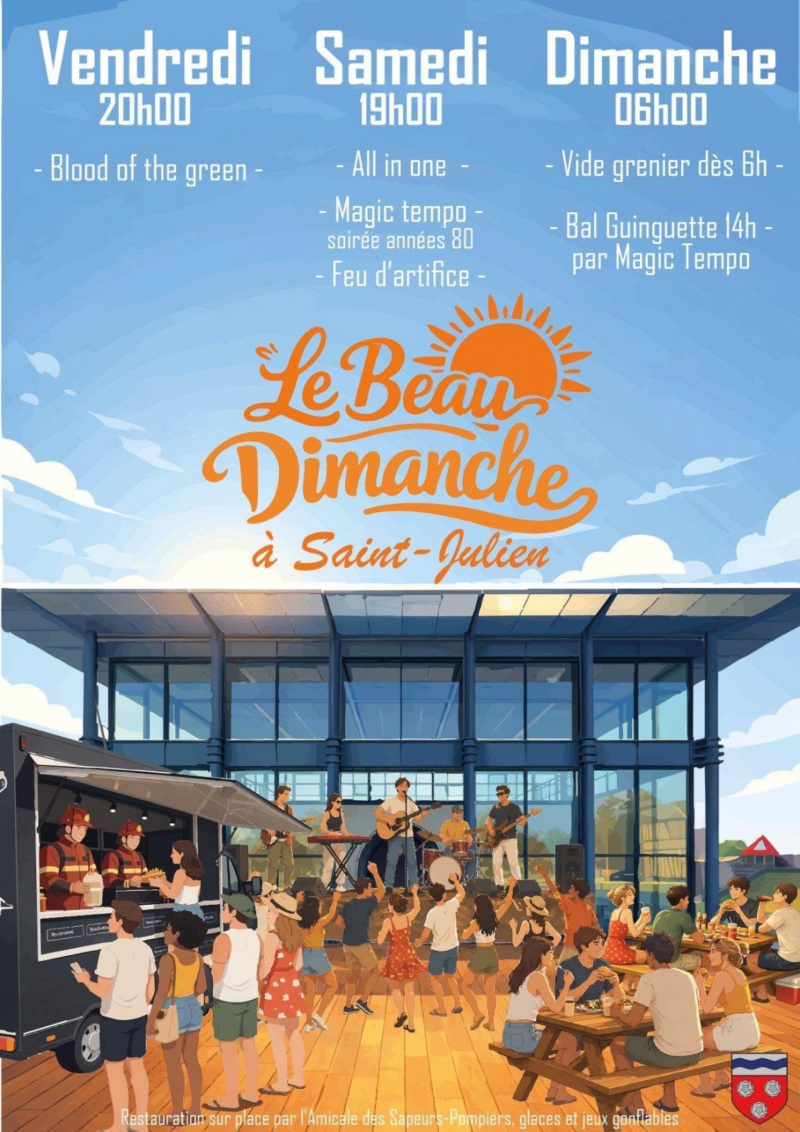 Le beau dimanche à Saint-Julien