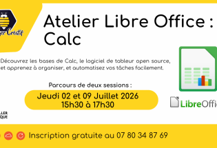 Atelier Calc. (libre office)