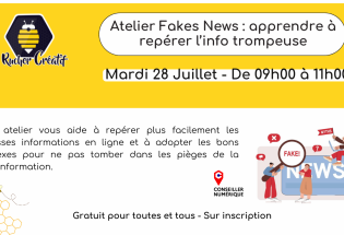 Atelier Fakes News : apprendre à repérer l’info trompeuse