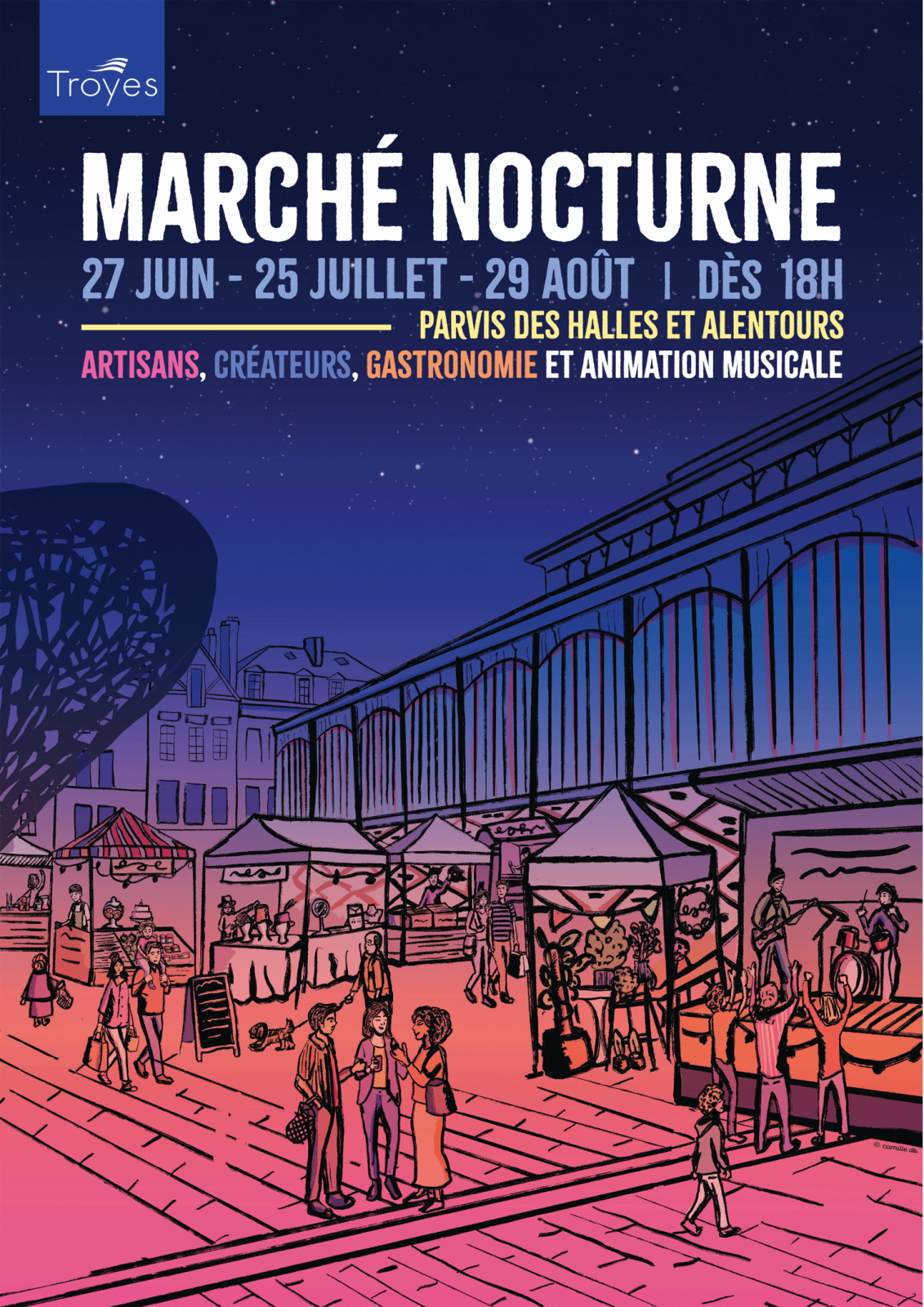 Marché nocturne