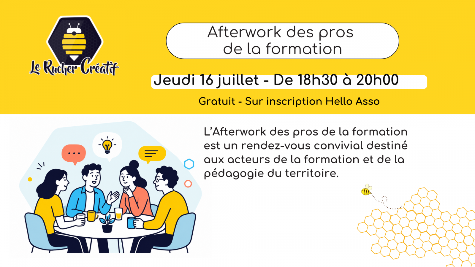 Afterwork des pros de la formation